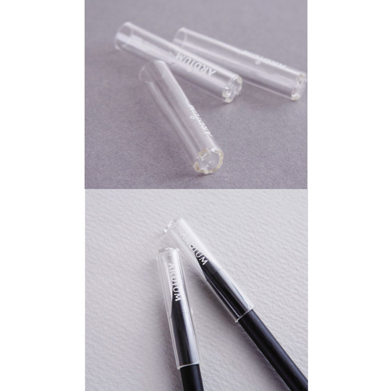 Detail of Clear pencil cap set Detail of Clear pencil cap set