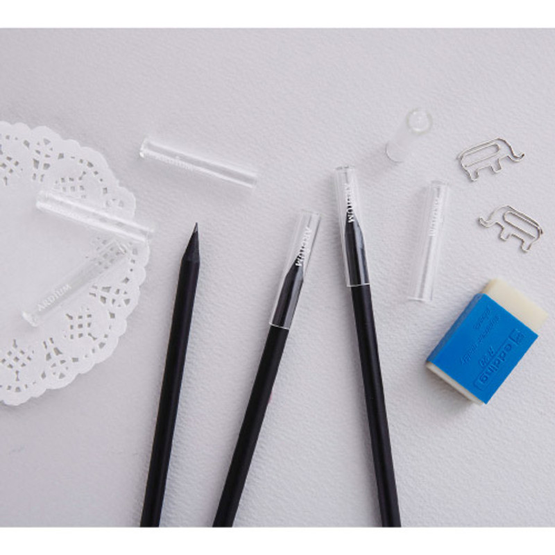 Clear pencil cap set Clear pencil cap set