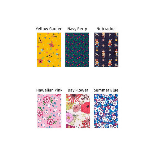 Pattern bright color 0.4mm twin gel pen