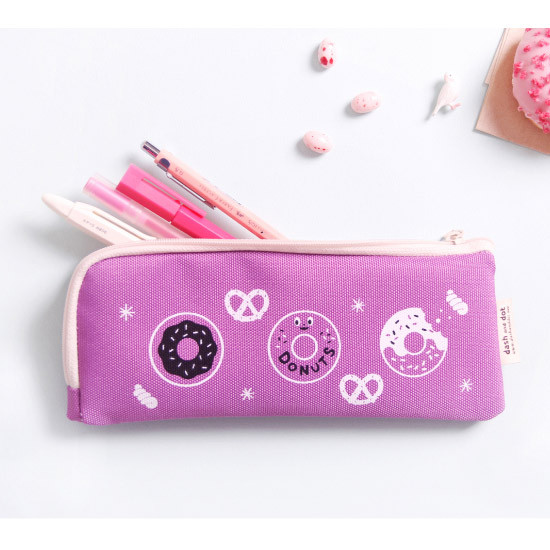 Violet - Yam yam like it zipper pencil case