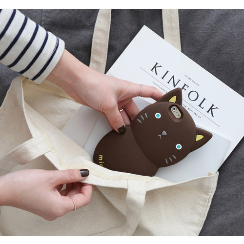 Choco - Monomate cute cat iPhone 6 jelly case