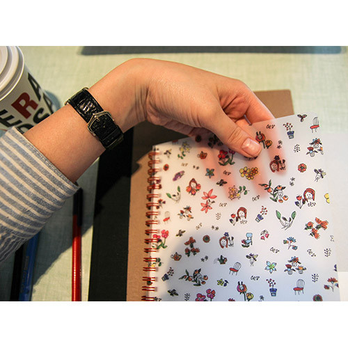 Odong et valerie wirebound lined notebook 