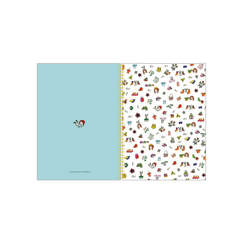 Fashion - Odong et valerie wirebound lined notebook 