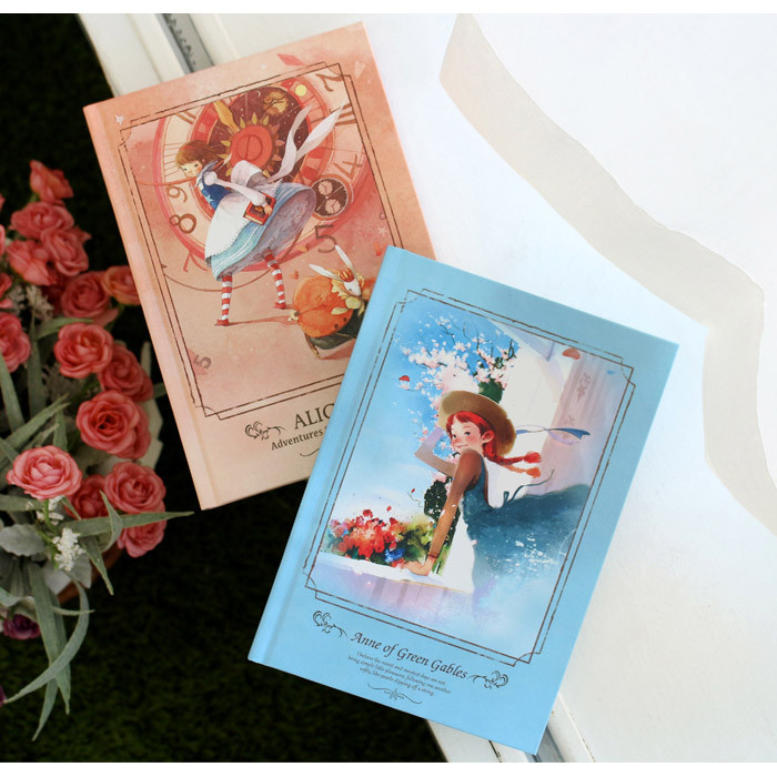 Classic ruled hard cover notebook