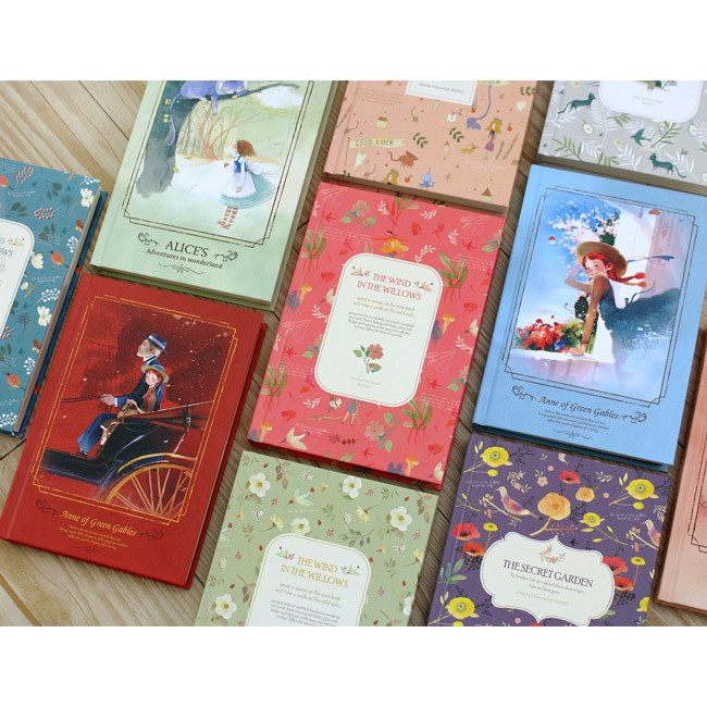 Classic ruled hard cover notebook