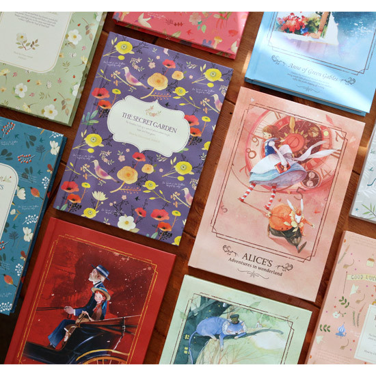 Classic ruled hard cover notebook