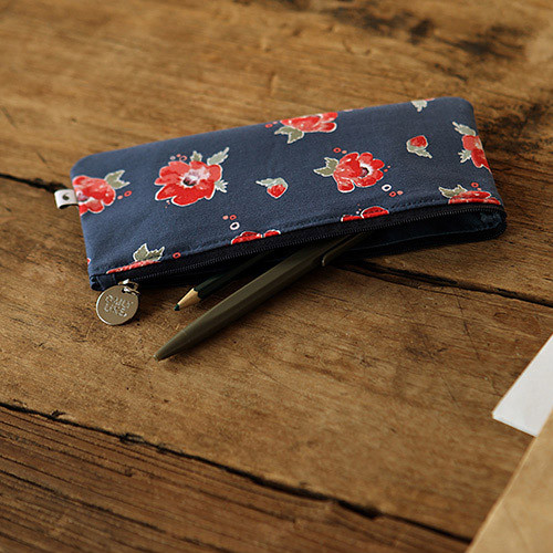 Pattern zipper pencil case