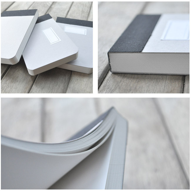Natural and Pure warm gray small plain notebook