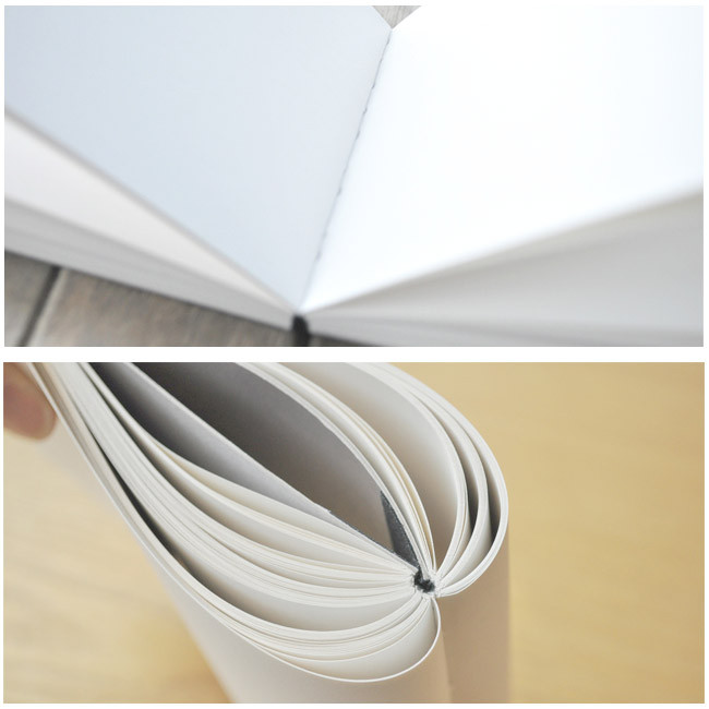 Natural and Pure warm gray small plain notebook