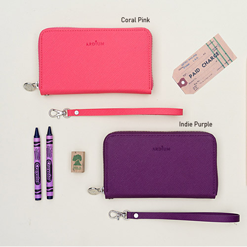 Coral pink, Indie purple