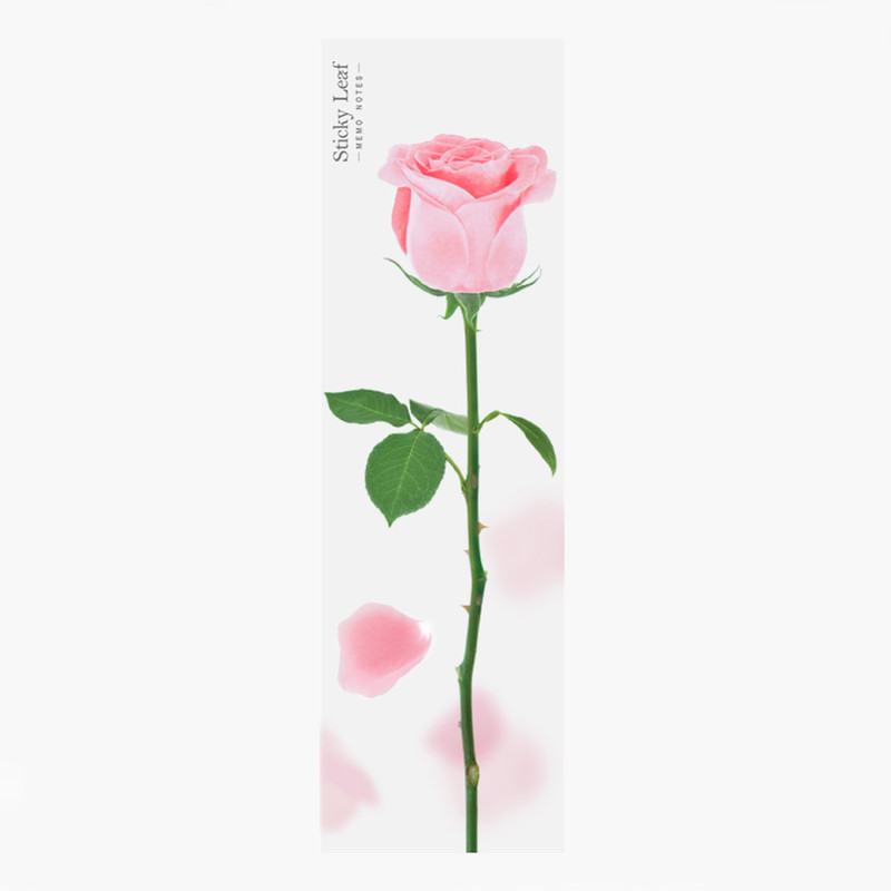 Appree Pink rose sticky memo notes Appree Pink rose sticky memo notes