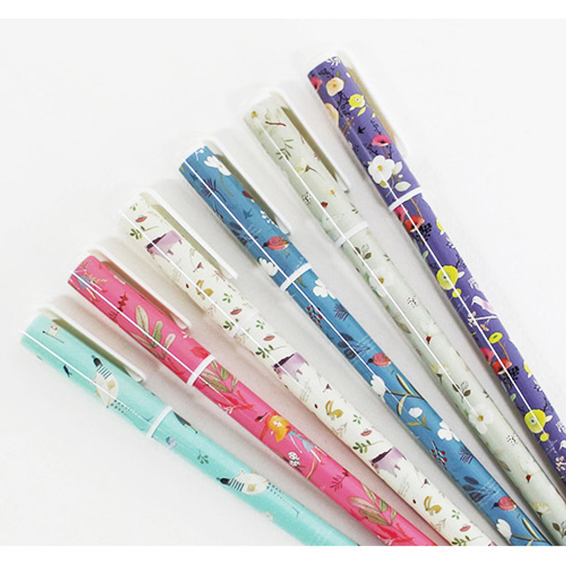 Willow story pattern black ballpoint pen 0.5mm Willow story pattern black ballpoint pen 0.5mm