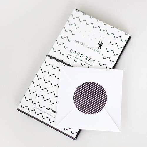 Congratulations message card set