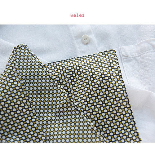 Wales - Pattern heimish cotton handkerchief hankie