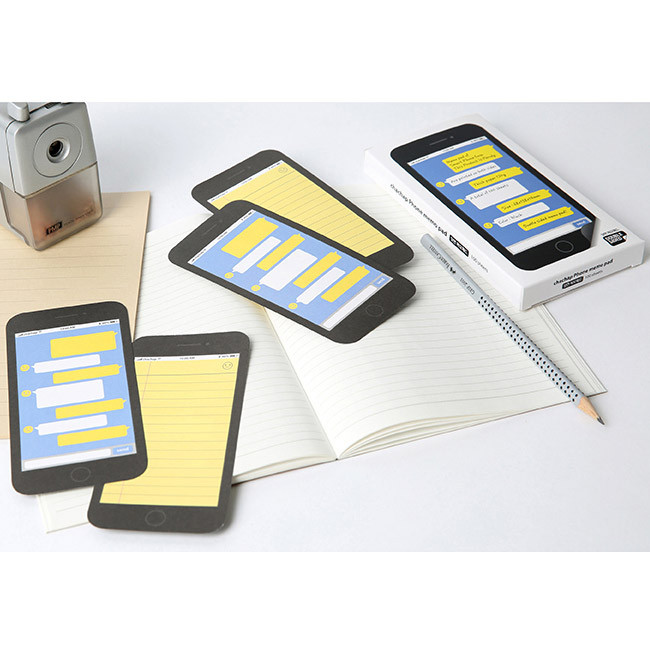 Smartphone message memo pad