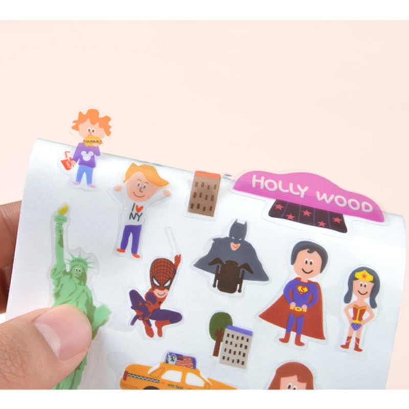 World story translucent deco sticker World story translucent deco sticker