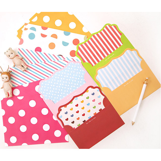 Dal Dal pattern letter paper and envelope set