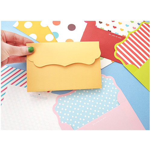 Dal Dal pattern letter paper and envelope set