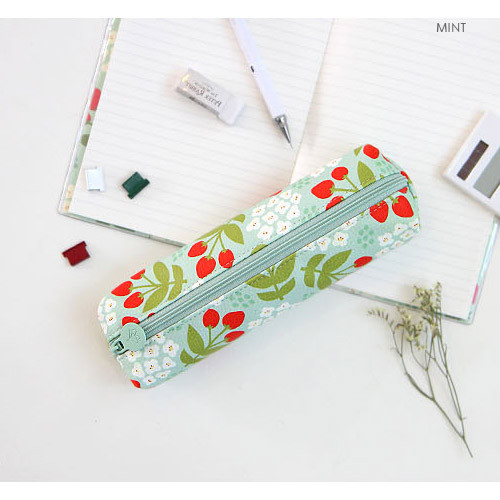 Mint - Breezy windy nemo flower pattern pencil case