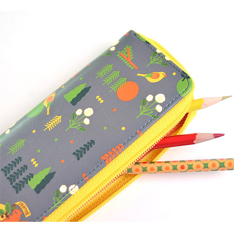Forest friends - Du dum zip around pen case Forest friends - Du dum zip around pen case