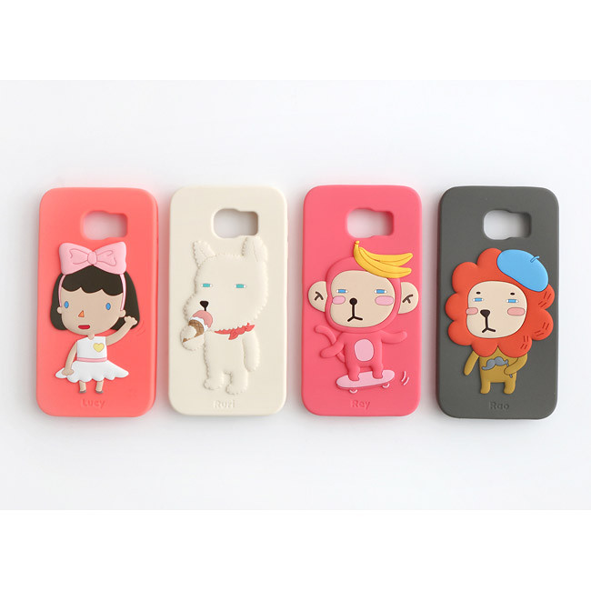 Hellogeeks from the forest cute jelly Galaxy S6 case