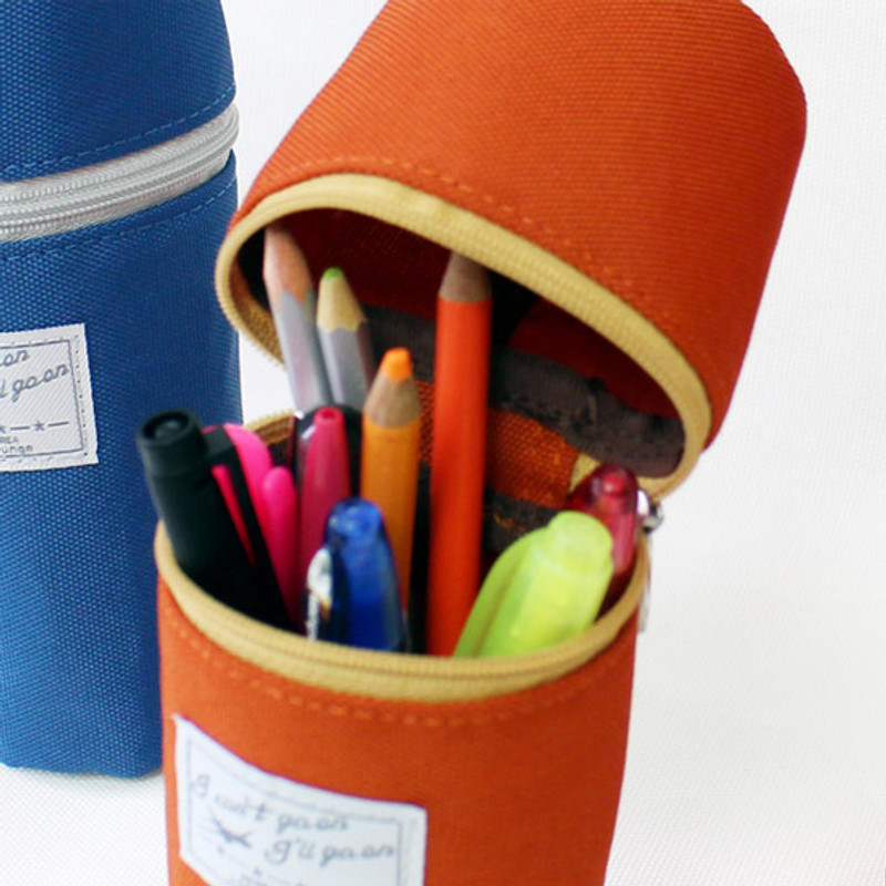 Detail of Glance long long stand up pencil case Detail of Glance long long stand up pencil case