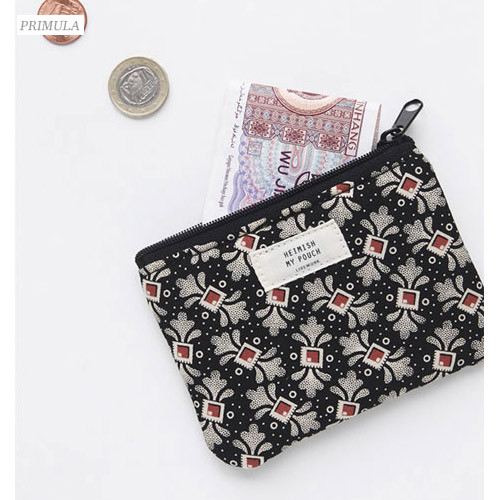 Primula - Heimish pattern small zipper pouch