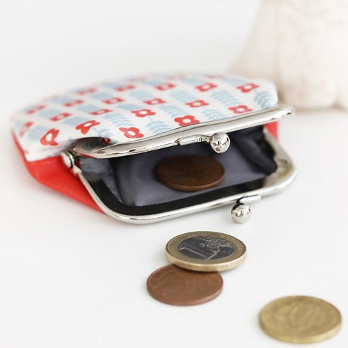 Unique pattern frame coin wallet