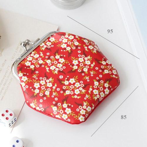 Size of Unique pattern frame coin wallet