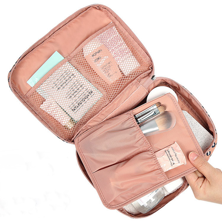 Pattern travel mesh multi pouch bag packing aids 