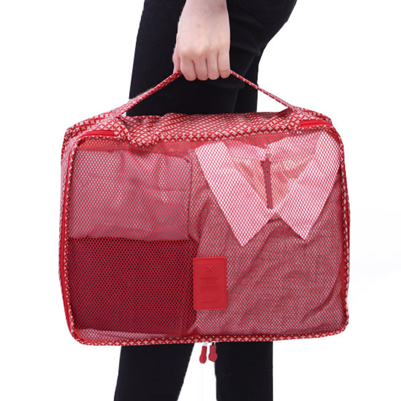 Pattern travel clothes mesh bag packing aids - Large  Pattern travel clothes mesh bag packing aids - Large