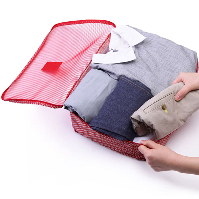 Pattern travel clothes mesh bag packing aids - Large  Pattern travel clothes mesh bag packing aids - Large