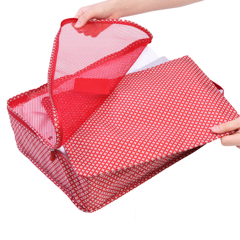Pattern travel clothes mesh bag packing aids - Large  Pattern travel clothes mesh bag packing aids - Large