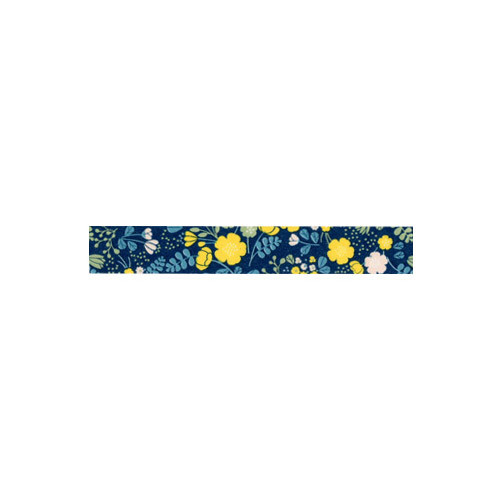 Masking tape single - Wedding bouquet navy
