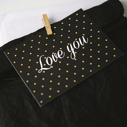 Pattern message card