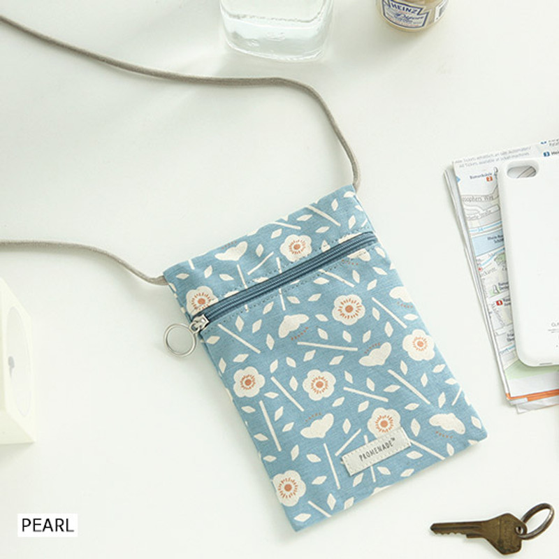Pearl - Bonne promenade cotton crossbody bag Pearl - Bonne promenade cotton crossbody bag