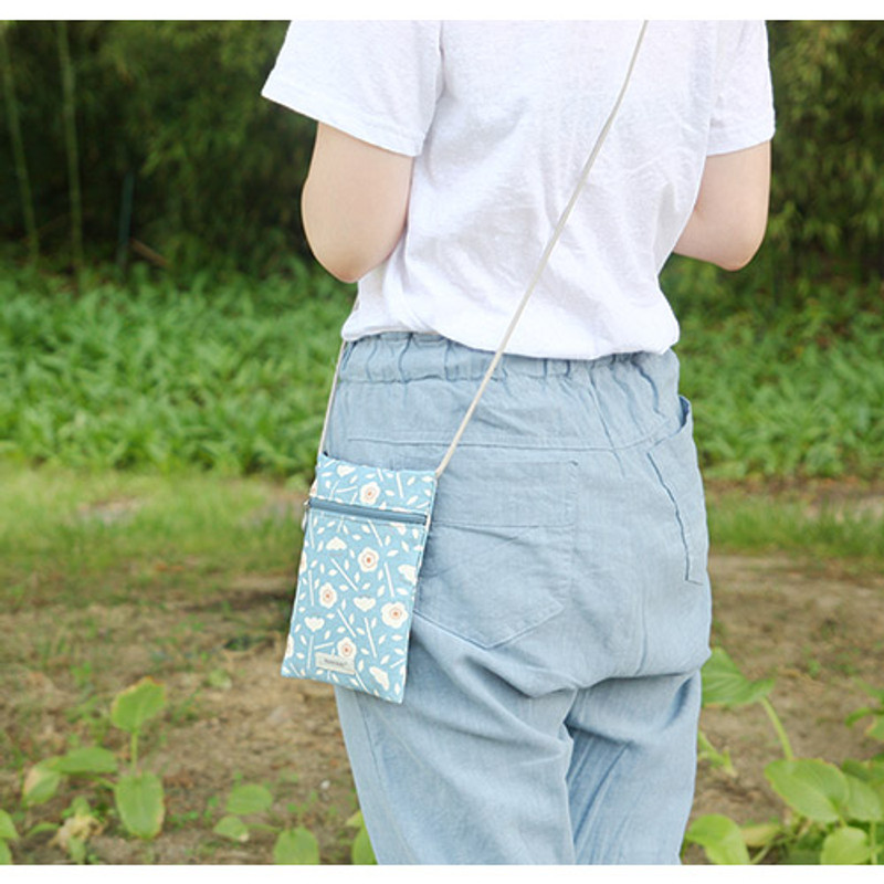 Pearl - promenade cotton crossbody bag Pearl - promenade cotton crossbody bag