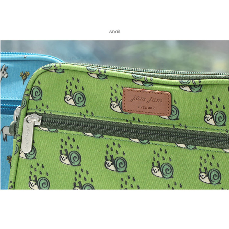 Snail - Jam Jam pattern side messenger bag