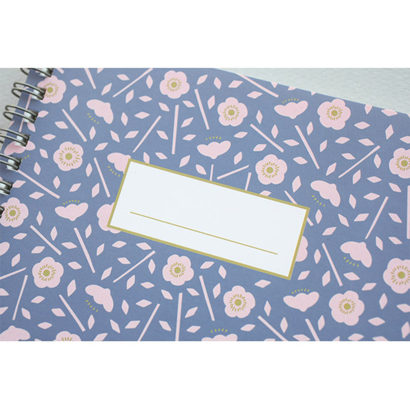 Pearl vintage - Promenade wirebound lined notebook