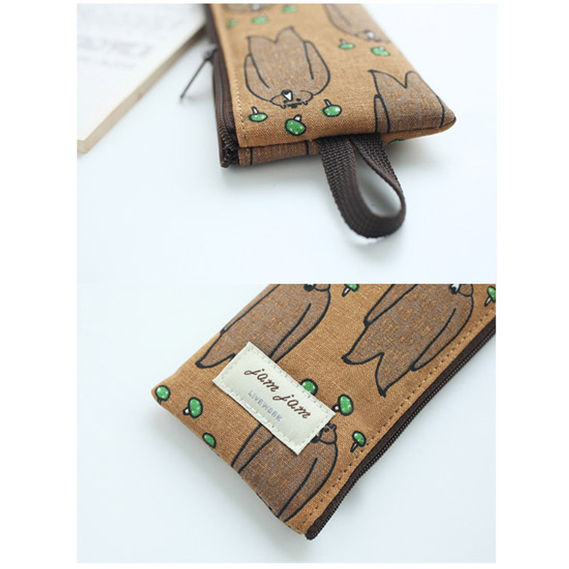 Detail of Jam Jam webbing pencil case