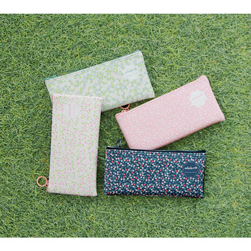 Ololo flower pattern zipper pencil pouch Ololo flower pattern zipper pencil pouch