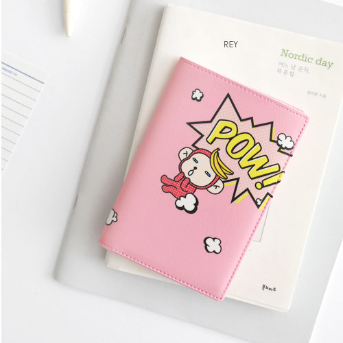 Rey - Hellogeeks Pop art RFID blocking passport cover