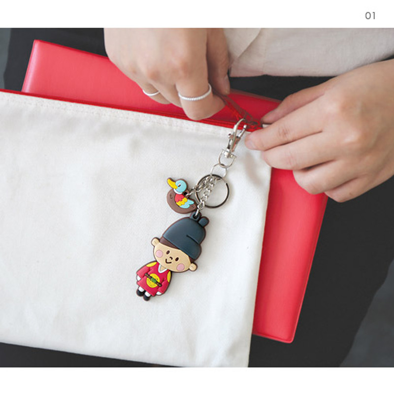 01 - Korean traditional soft key ring