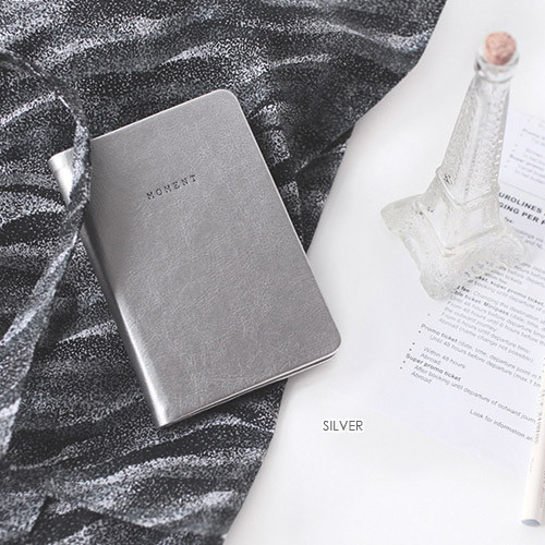 Silver - Moment RFID blocking passport case