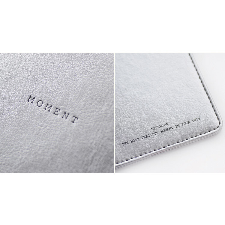 Silver - Moment RFID blocking passport case