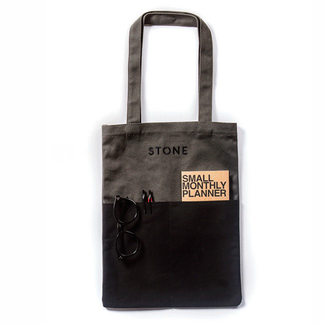 Black - My type eco cotton tote bag