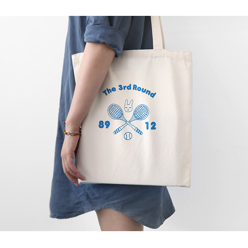 Tennis - Hellogeeks one point eco tote bag