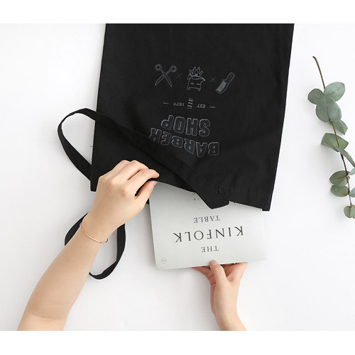 Barber shop - Hellogeeks one point eco tote bag