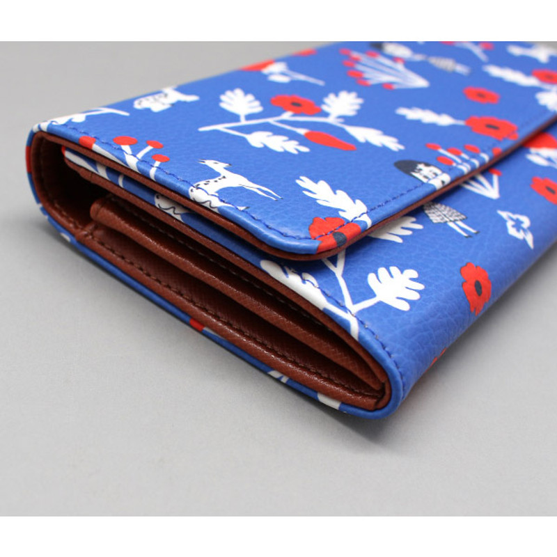 aurore and deer long wallet