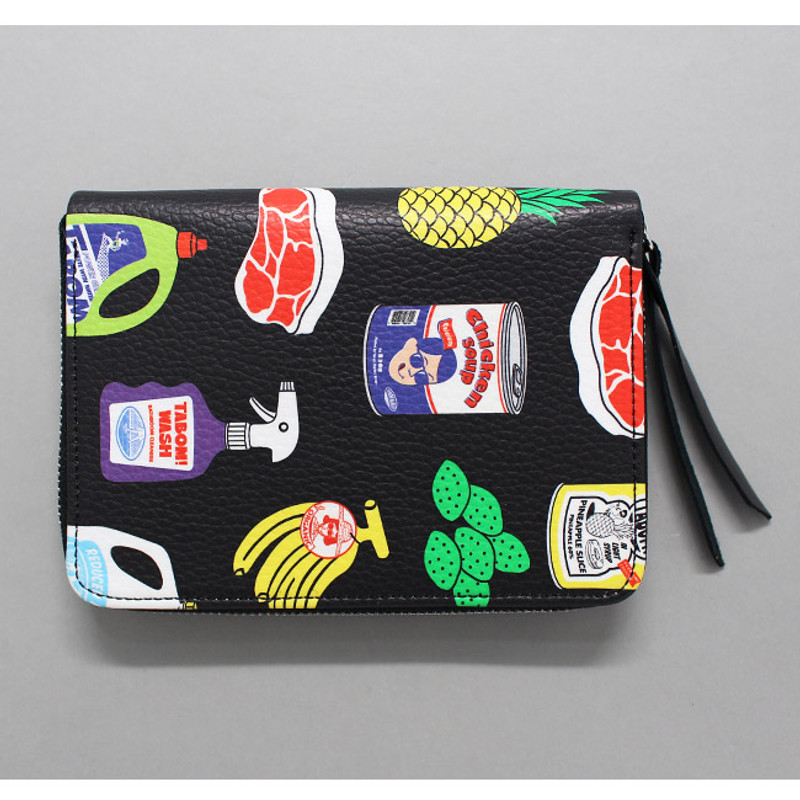 tabom goods zip around half wallet tabom goods zip around half wallet